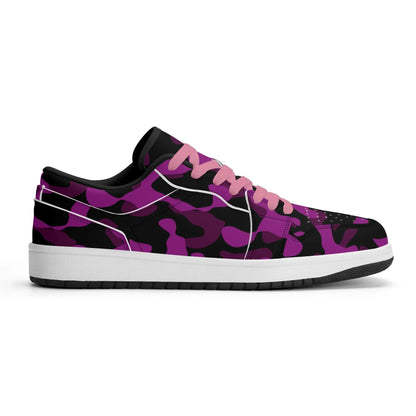black-pink-camouflage-low-top-leder-sneaker-fur-herren-sneaker-jlr-design-12 - JLR Design