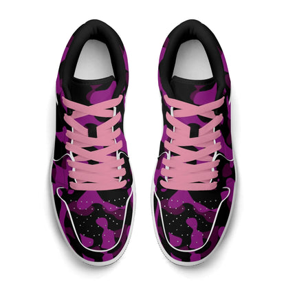 black-pink-camouflage-low-top-leder-sneaker-fur-herren-sneaker-jlr-design-14 - JLR Design