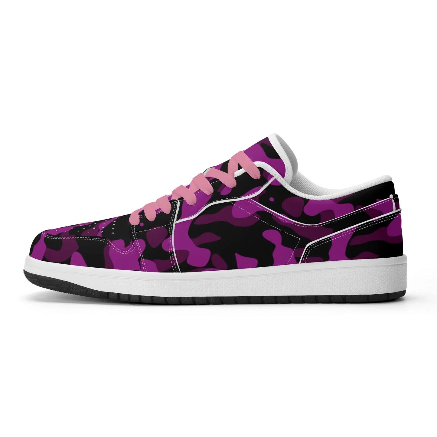black-pink-camouflage-low-top-leder-sneaker-fur-herren-sneaker-jlr-design-2 - JLR Design
