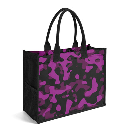 black-pink-camouflage-premium-canvas-shopper-tasche-einkaufstasche-jlr-design-4 - JLR Design