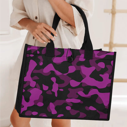 black-pink-camouflage-premium-canvas-shopper-tasche-einkaufstasche-jlr-design-6 - JLR Design