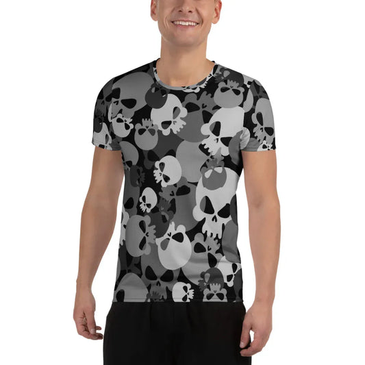 black-skull-sport-t-shirt-fur-herren-sport-t-shirt-jlr-design-1 - JLR Design