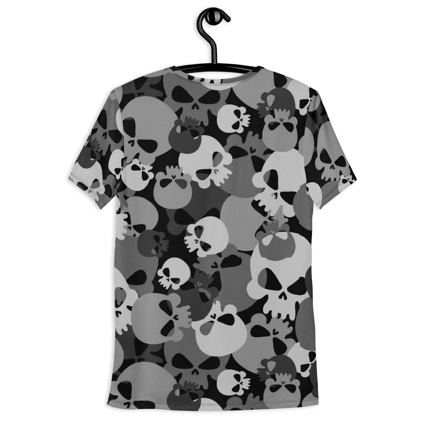 black-skull-sport-t-shirt-fur-herren-sport-t-shirt-jlr-design-2 - JLR Design