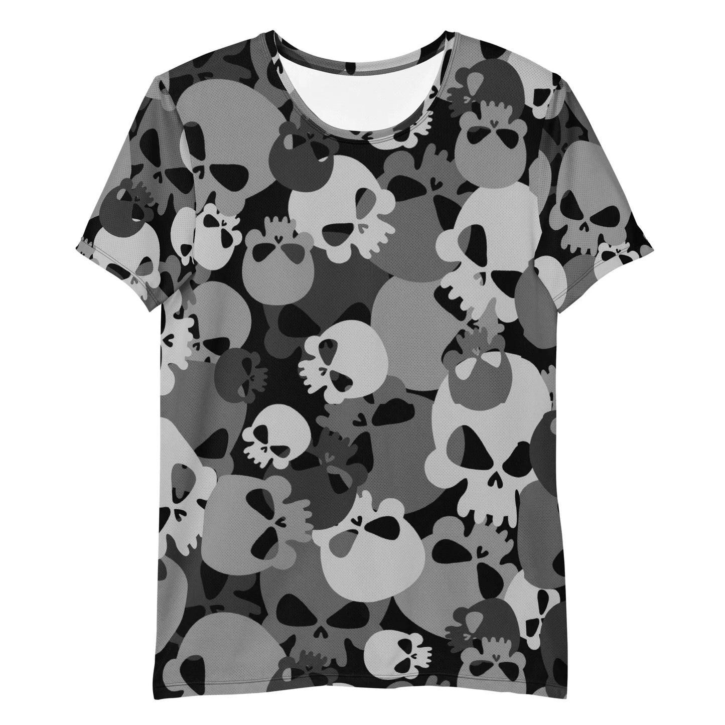 black-skull-sport-t-shirt-fur-herren-sport-t-shirt-jlr-design-4 - JLR Design