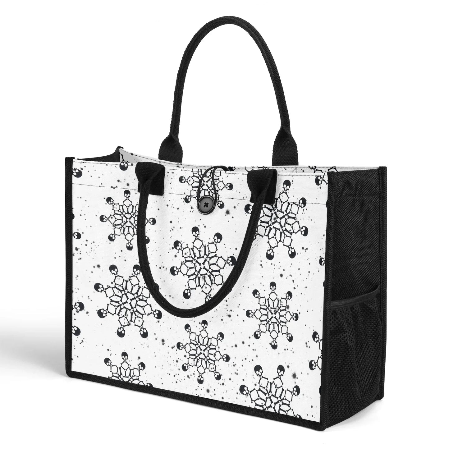 black-snow-canvas-shopper-tasche-einkaufstasche-jlr-design-3 - JLR Design