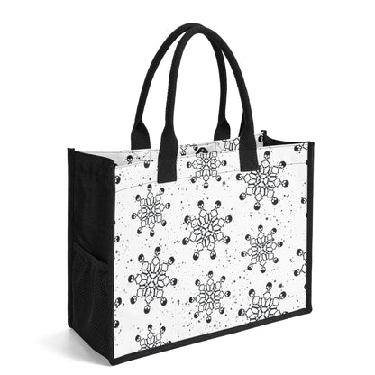 black-snow-canvas-shopper-tasche-einkaufstasche-jlr-design-4 - JLR Design