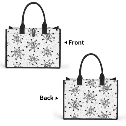 black-snow-canvas-shopper-tasche-einkaufstasche-jlr-design-8 - JLR Design
