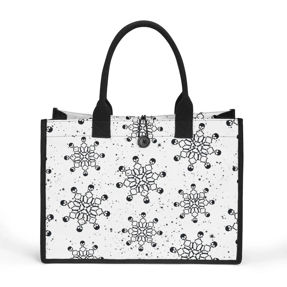 black-snow-canvas-shopper-tasche-einkaufstasche-jlr-design-jlr-design-de-1 - JLR Design