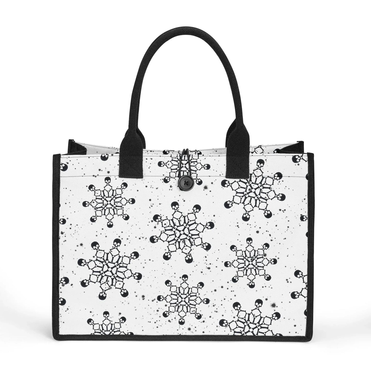 black-snow-premium-canvas-shopper-tasche-tragetasche-jlr-design-1 - JLR Design