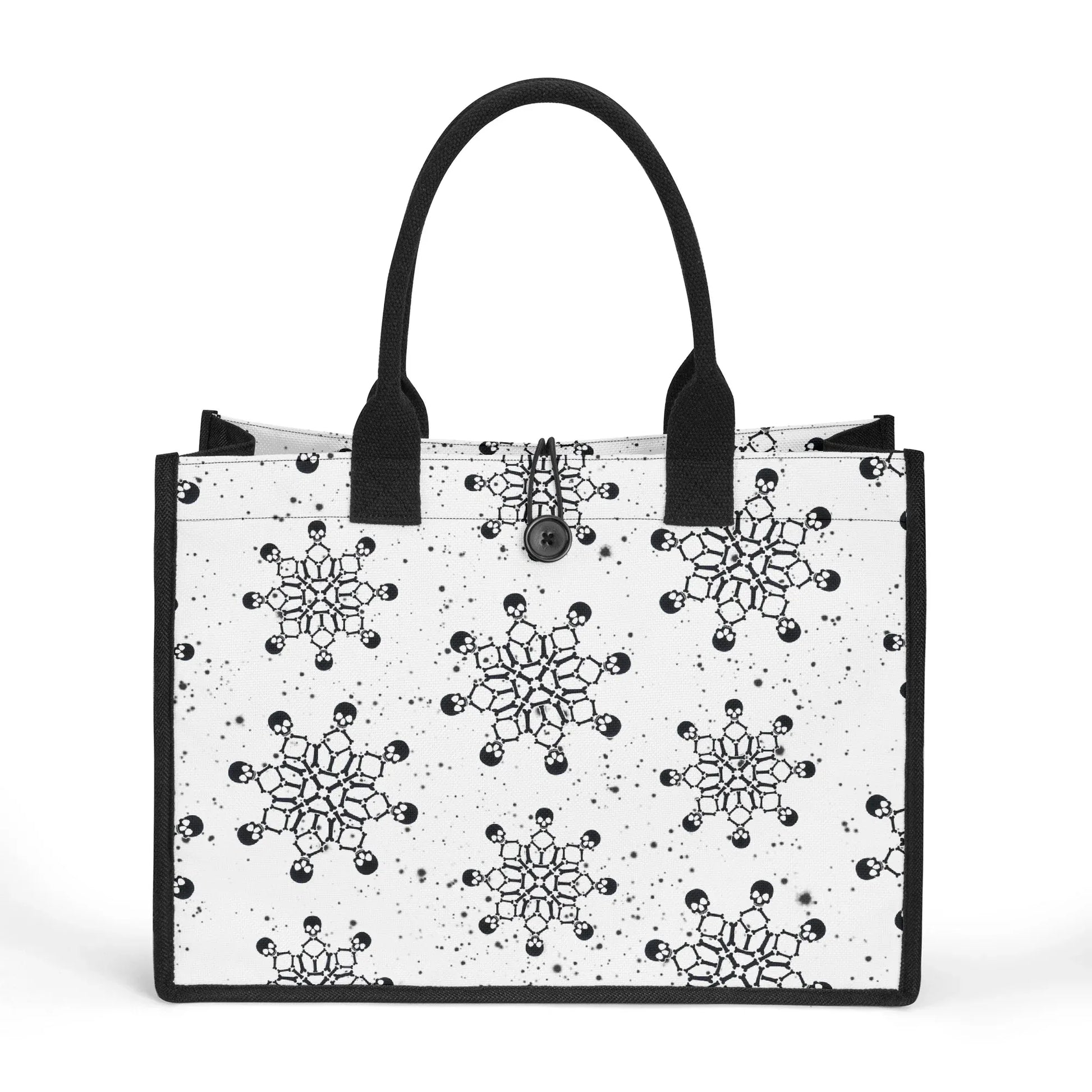 black-snow-premium-canvas-shopper-tasche-tragetasche-jlr-design-1 - JLR Design