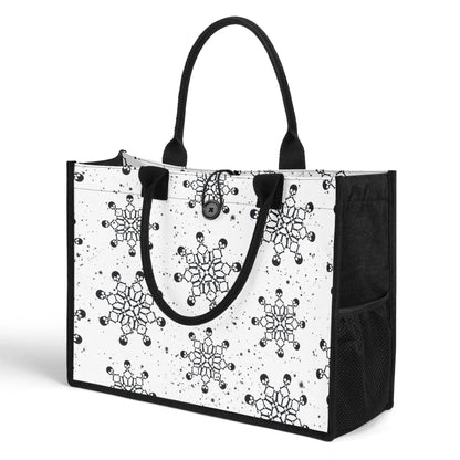 black-snow-premium-canvas-shopper-tasche-tragetasche-jlr-design-3 - JLR Design