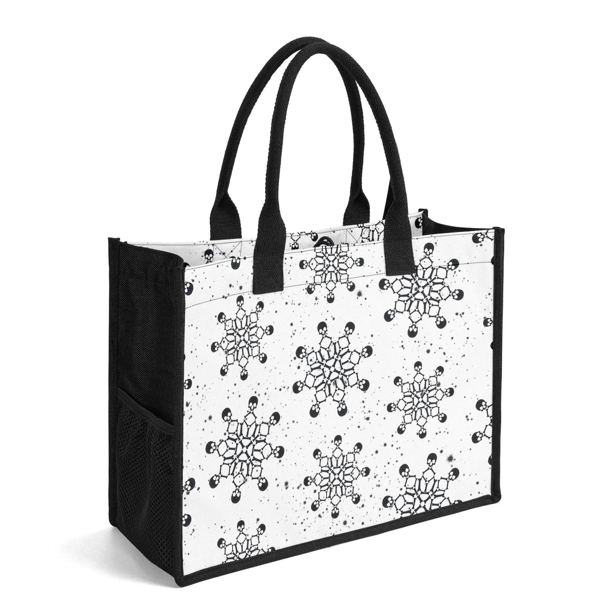 black-snow-premium-canvas-shopper-tasche-tragetasche-jlr-design-4 - JLR Design