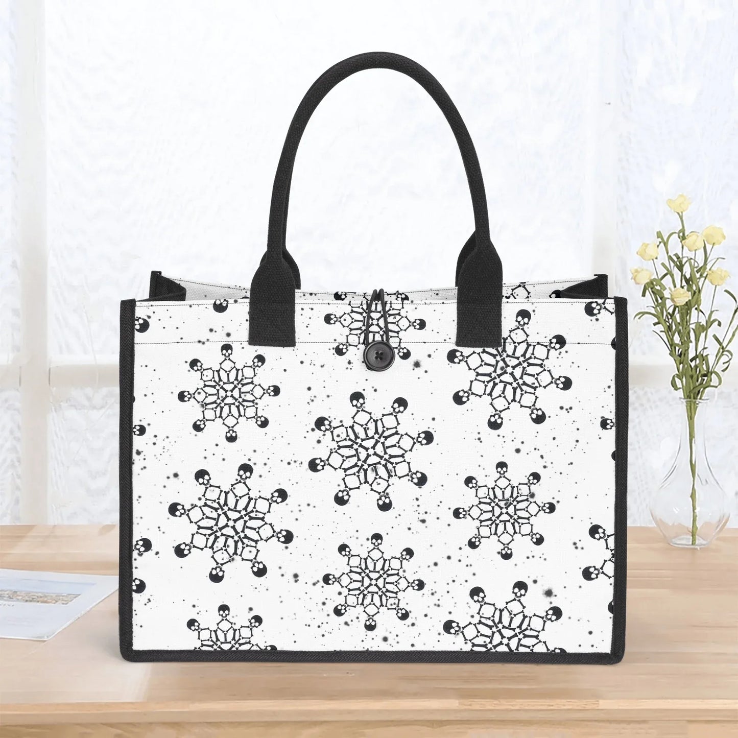 black-snow-premium-canvas-shopper-tasche-tragetasche-jlr-design-5 - JLR Design