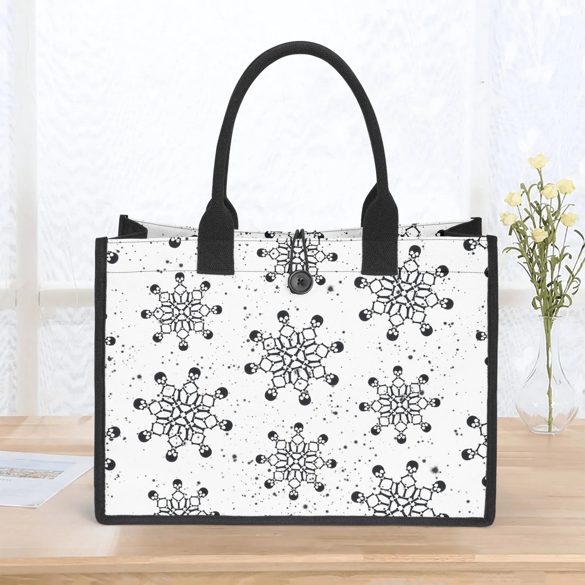 black-snow-premium-canvas-shopper-tasche-tragetasche-jlr-design-5 - JLR Design