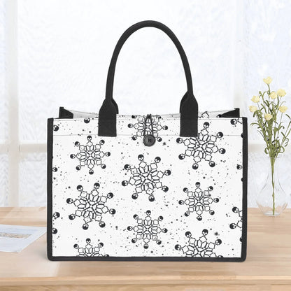 black-snow-premium-canvas-shopper-tasche-tragetasche-jlr-design-5 - JLR Design