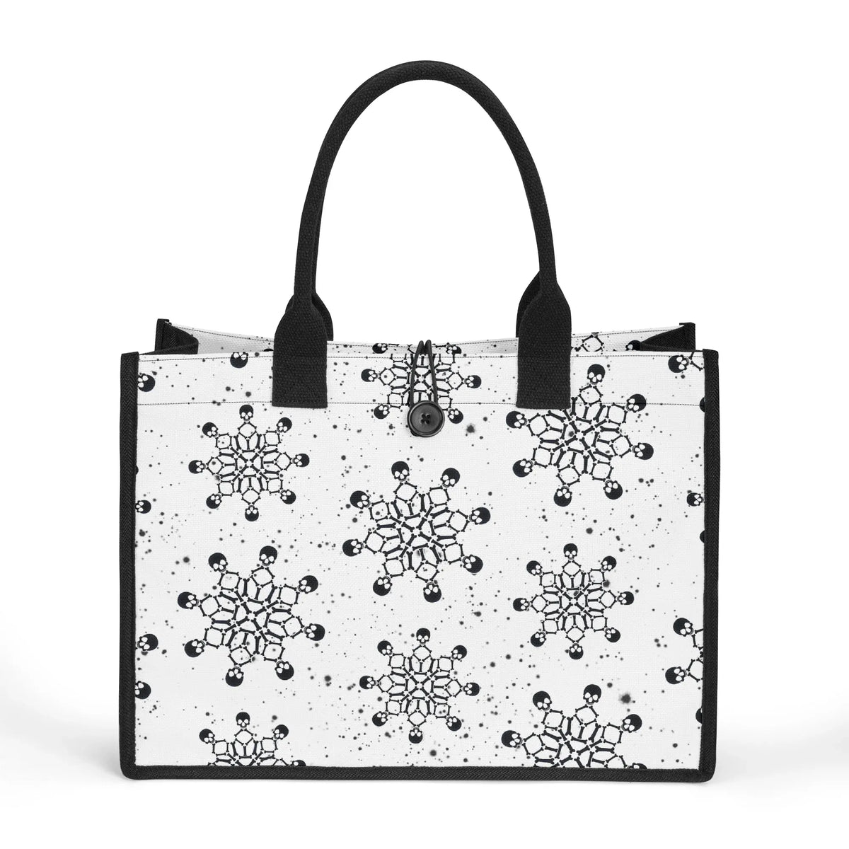 black-snow-premium-canvas-shopper-tasche-tragetasche-jlr-design-jlr-design-de-1 - JLR Design