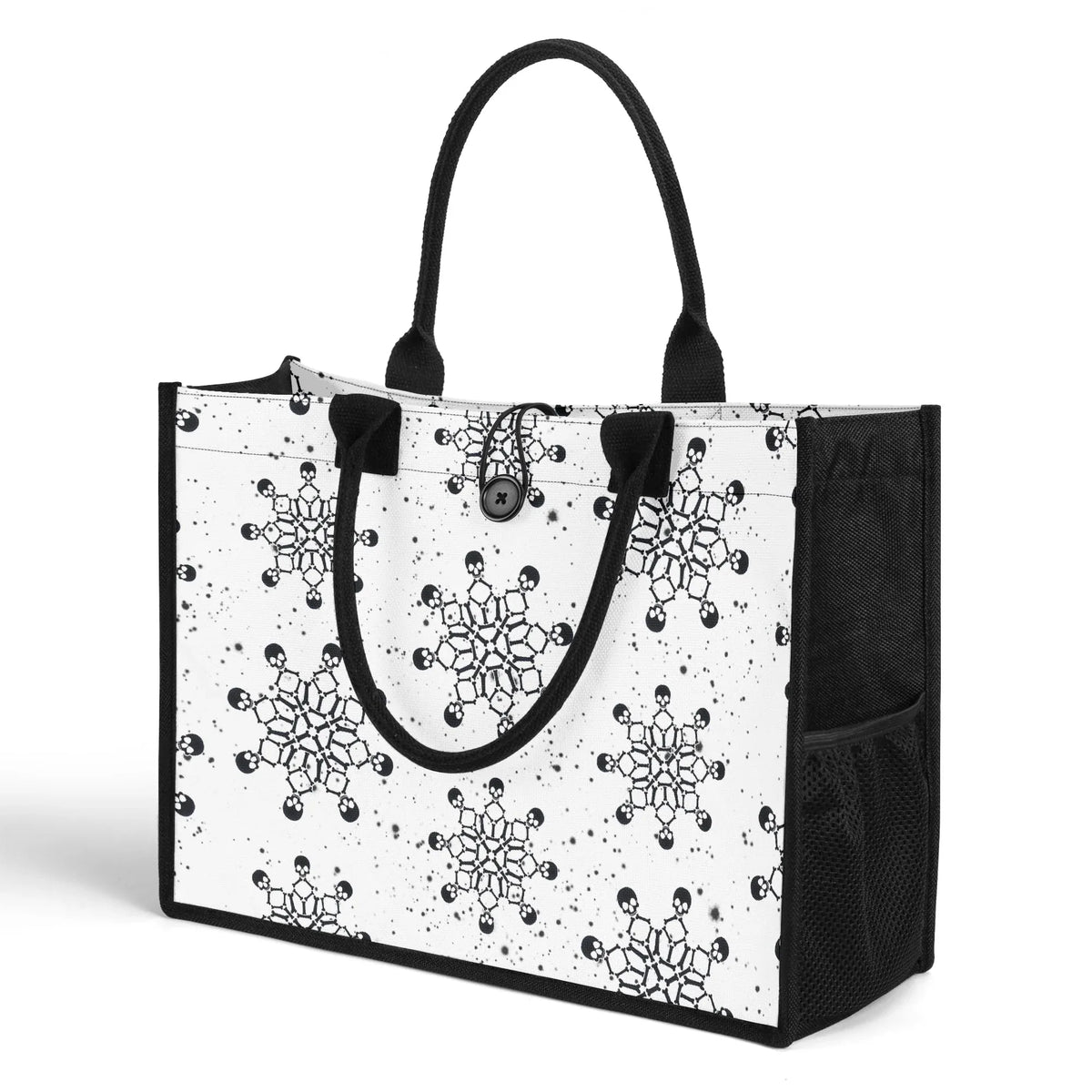 black-snow-premium-canvas-shopper-tasche-tragetasche-jlr-design-jlr-design-de-3 - JLR Design
