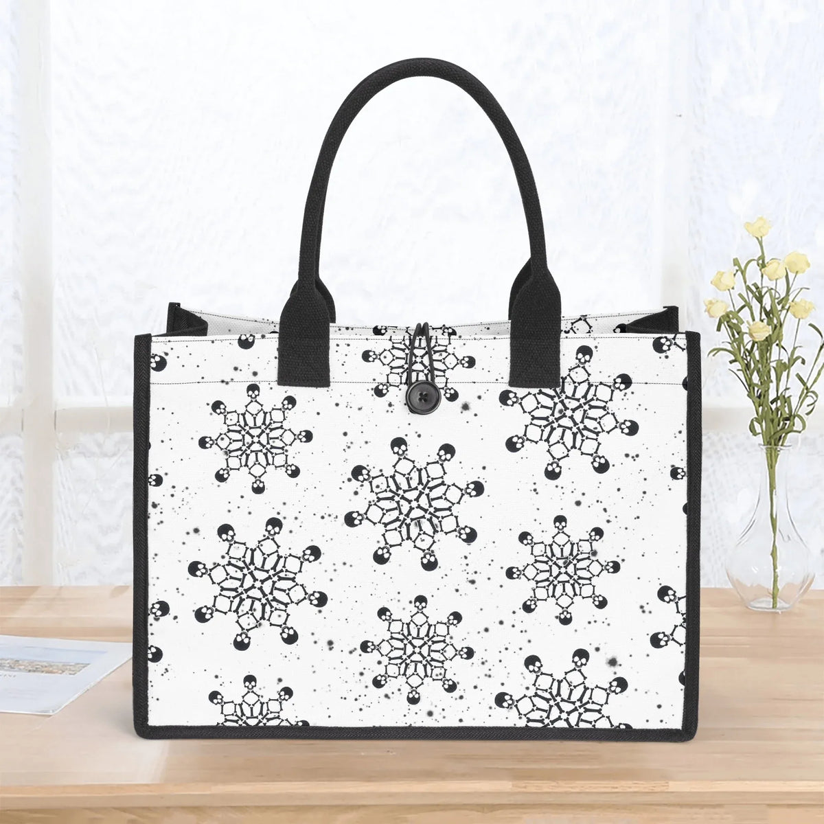 black-snow-premium-canvas-shopper-tasche-tragetasche-jlr-design-jlr-design-de-5 - JLR Design