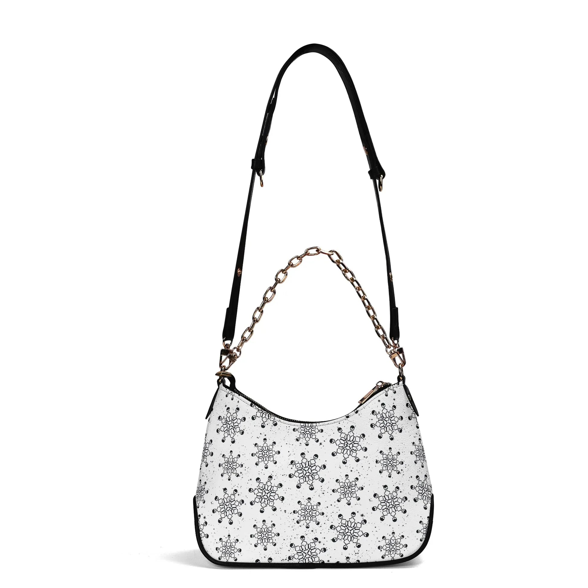 black-snowflake-elegante-umhangetasche-mit-kette-umhangetasche-jlr-design-5 - JLR Design