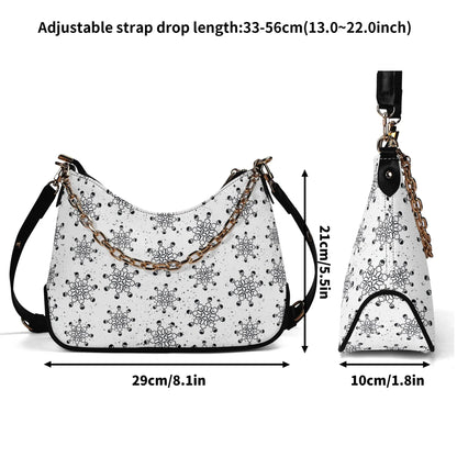 black-snowflake-elegante-umhangetasche-mit-kette-umhangetasche-jlr-design-7 - JLR Design