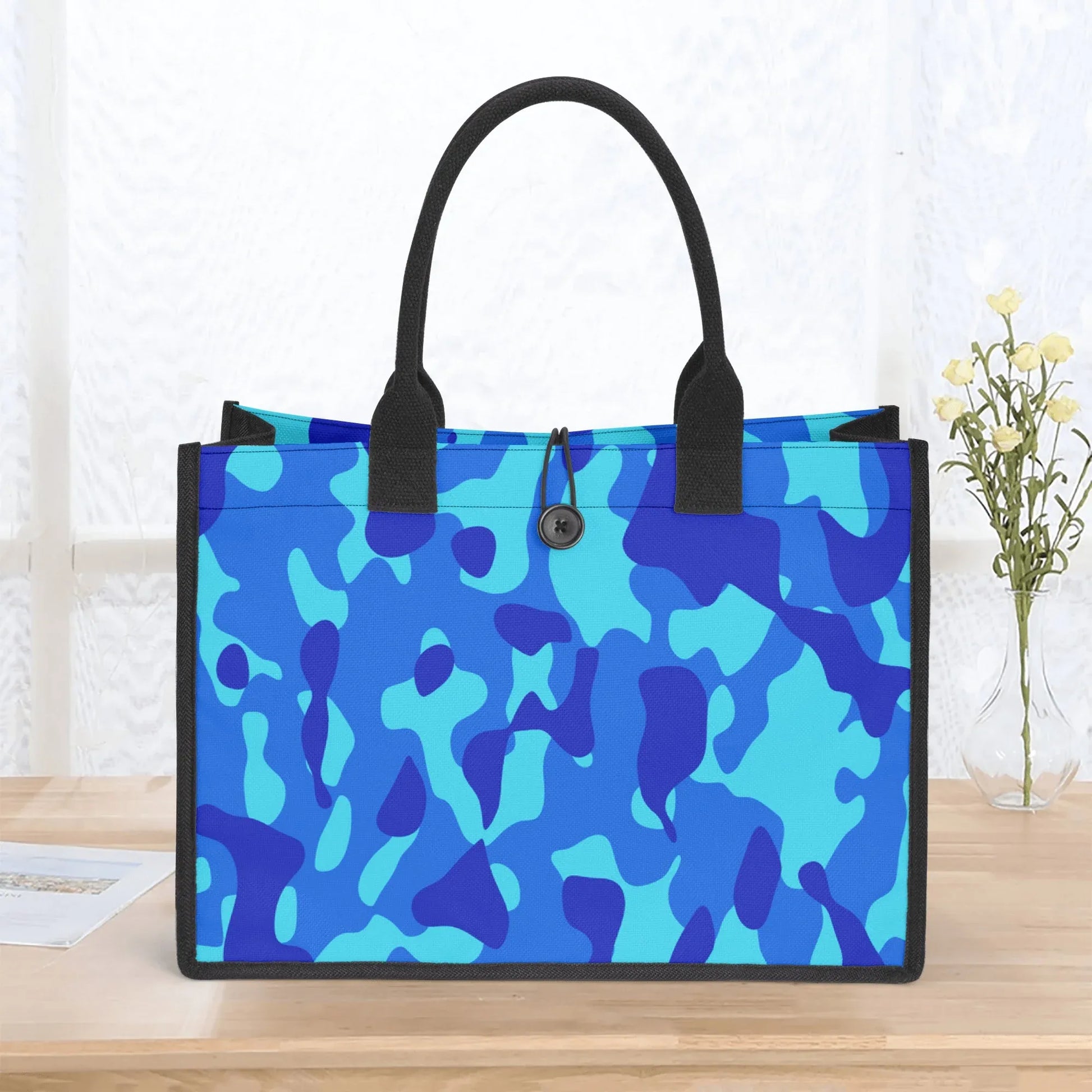 blaue-camouflage-canvas-shopper-tasche-einkaufstasche-jlr-design-5 - JLR Design