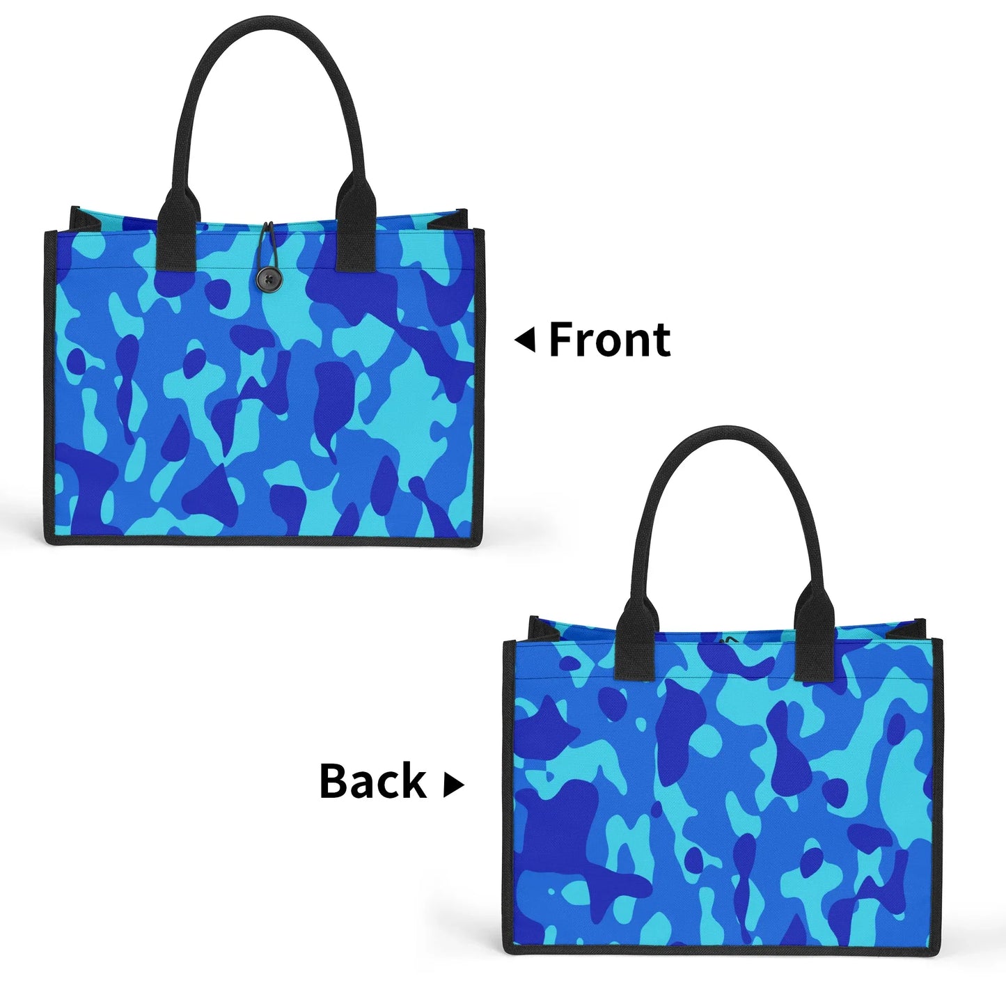 blaue-camouflage-canvas-shopper-tasche-einkaufstasche-jlr-design-8 - JLR Design