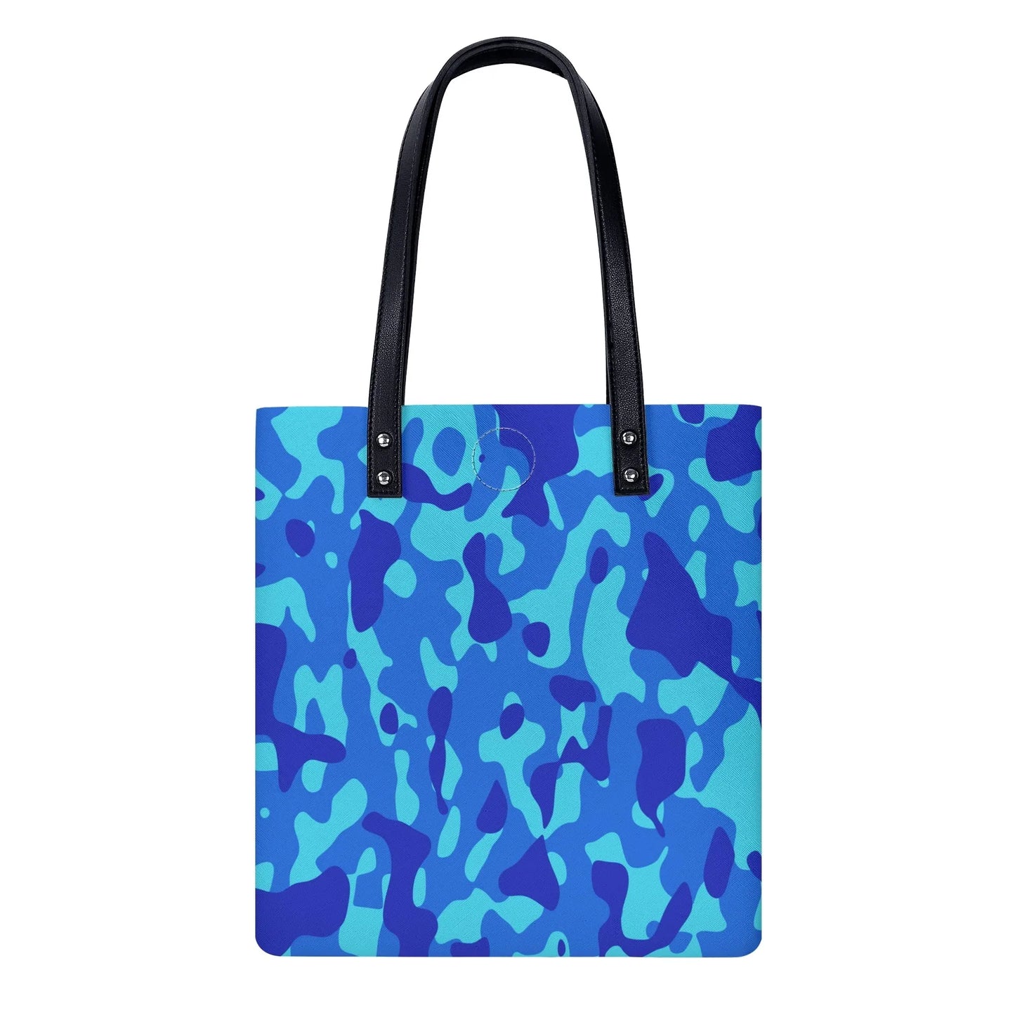 blaue-camouflage-pu-leder-handtasche-handtasche-jlr-design-1 - JLR Design