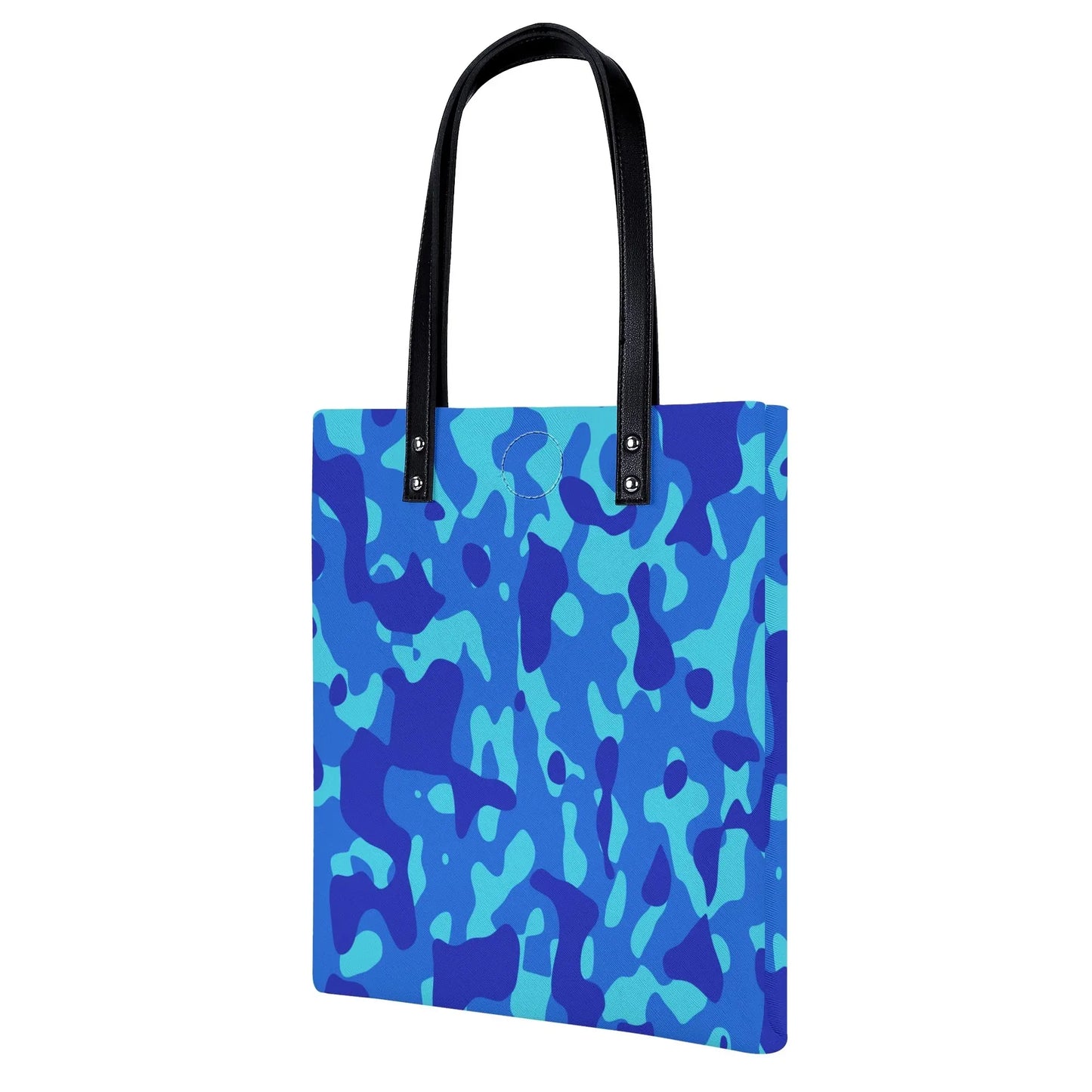 blaue-camouflage-pu-leder-handtasche-handtasche-jlr-design-2 - JLR Design