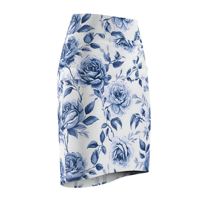 blaue-rose-v1-bleistiftrock-fur-damen-eleganter-mid-waist-rock-mit-stretch-komfort-bleistiftrock-jlr-design-6 - JLR Design