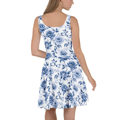 blaue-rose-v1-skater-kleid-skater-kleid-jlr-design-6 - JLR Design