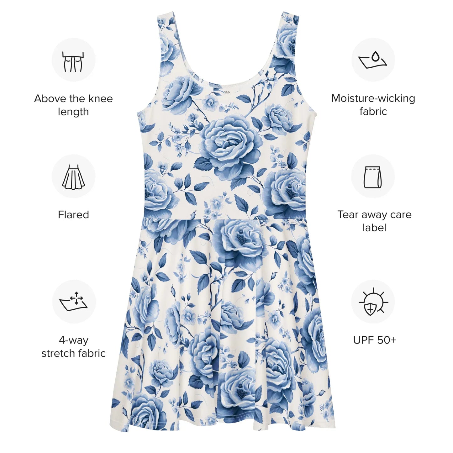 blaue-rose-v2-skater-kleid-skater-kleid-jlr-design-5 - JLR Design