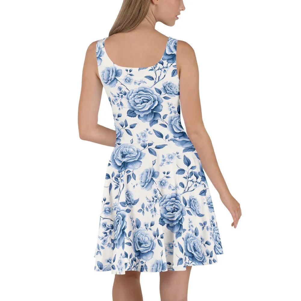 blaue-rose-v2-skater-kleid-skater-kleid-jlr-design-6 - JLR Design