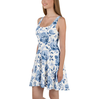 blaue-rose-v2-skater-kleid-skater-kleid-jlr-design-7 - JLR Design