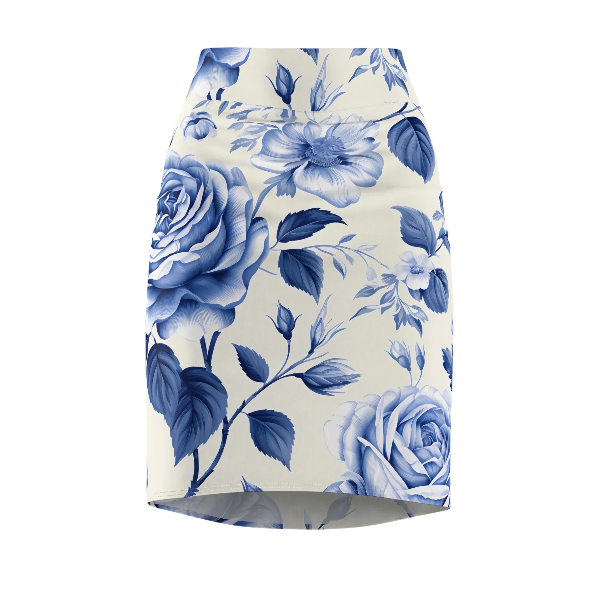 blaue-rose-v3-bleistiftrock-fur-damen-eleganter-mid-waist-rock-mit-stretch-komfort-bleistiftrock-jlr-design-4 - JLR Design
