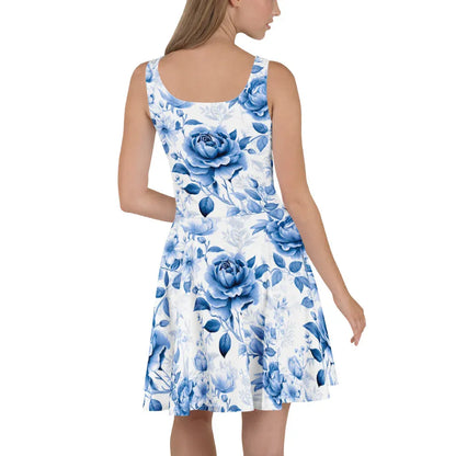 blaue-rose-v3-skater-kleid-skater-kleid-jlr-design-6 - JLR Design