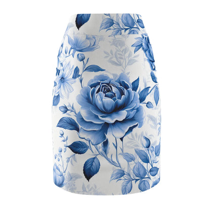 blaue-rose-v4-bleistiftrock-fur-damen-eleganter-mid-waist-rock-mit-stretch-komfort-bleistiftrock-jlr-design-5 - JLR Design