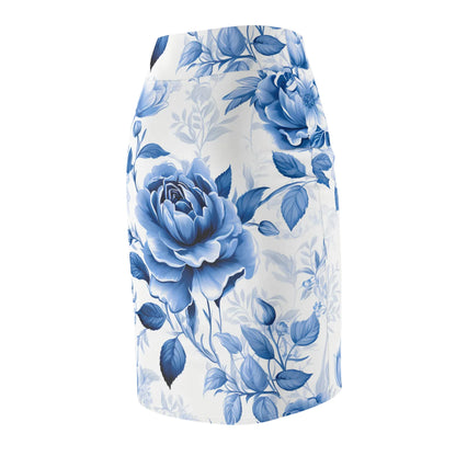 blaue-rose-v4-bleistiftrock-fur-damen-eleganter-mid-waist-rock-mit-stretch-komfort-bleistiftrock-jlr-design-7 - JLR Design