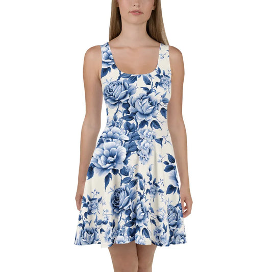 blaue-rose-v5-skater-kleid-skater-kleid-jlr-design-1 - JLR Design