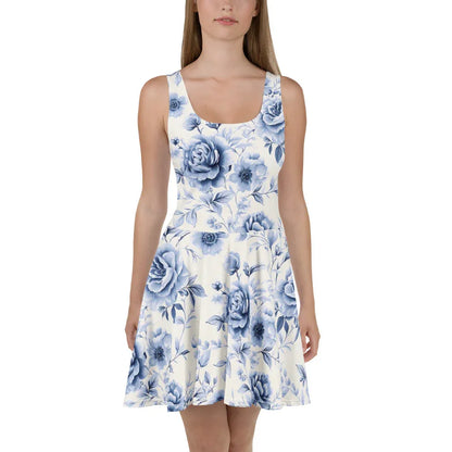blaue-rose-v6-skater-kleid-skater-kleid-jlr-design-1 - JLR Design