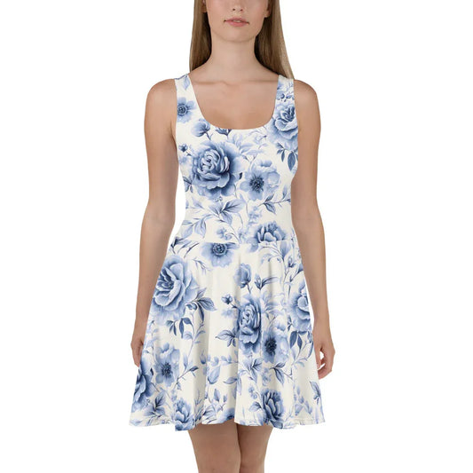 blaue-rose-v6-skater-kleid-skater-kleid-jlr-design-1 - JLR Design