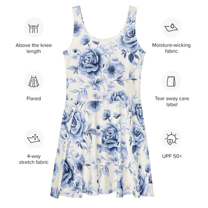 blaue-rose-v6-skater-kleid-skater-kleid-jlr-design-5 - JLR Design