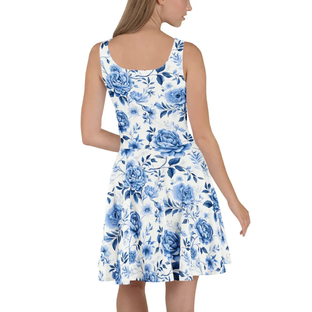 blaue-rose-v7-skater-kleid-skater-kleid-jlr-design-6 - JLR Design
