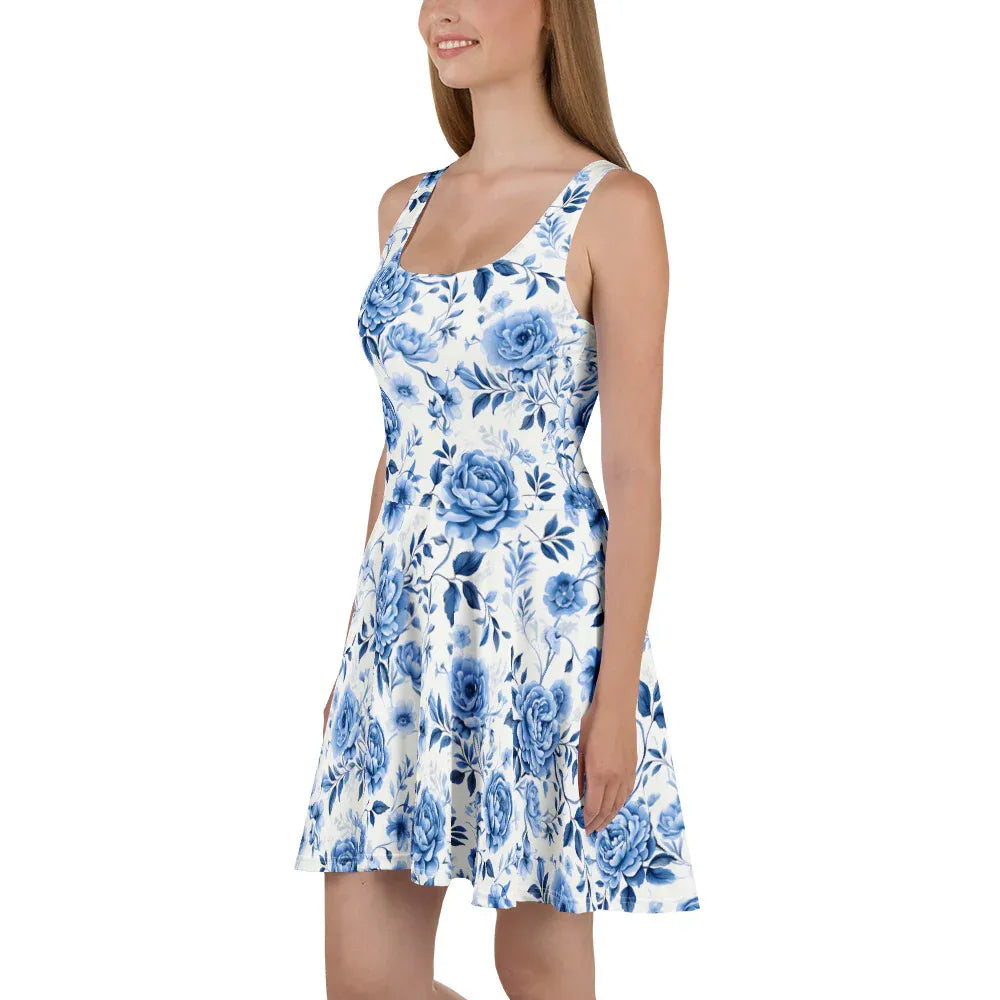 blaue-rose-v7-skater-kleid-skater-kleid-jlr-design-7 - JLR Design
