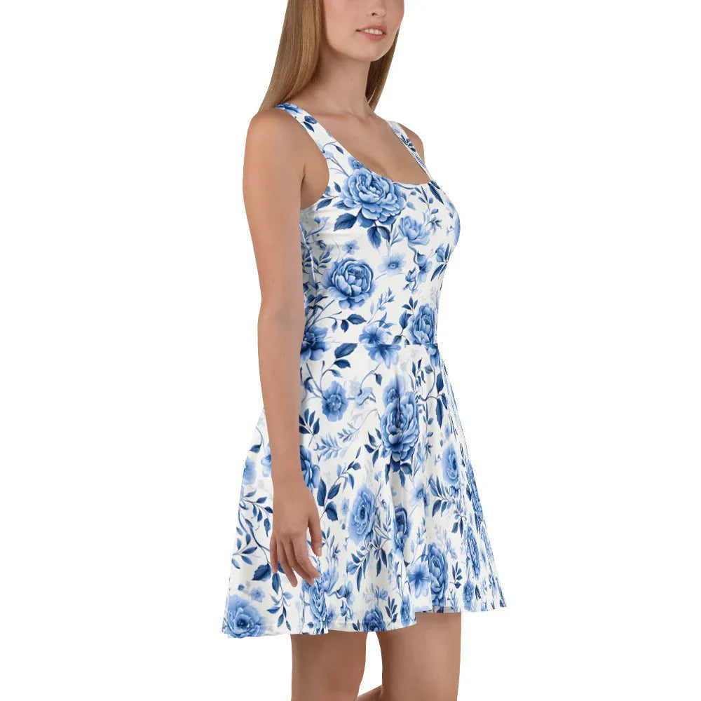 blaue-rose-v7-skater-kleid-skater-kleid-jlr-design-8 - JLR Design