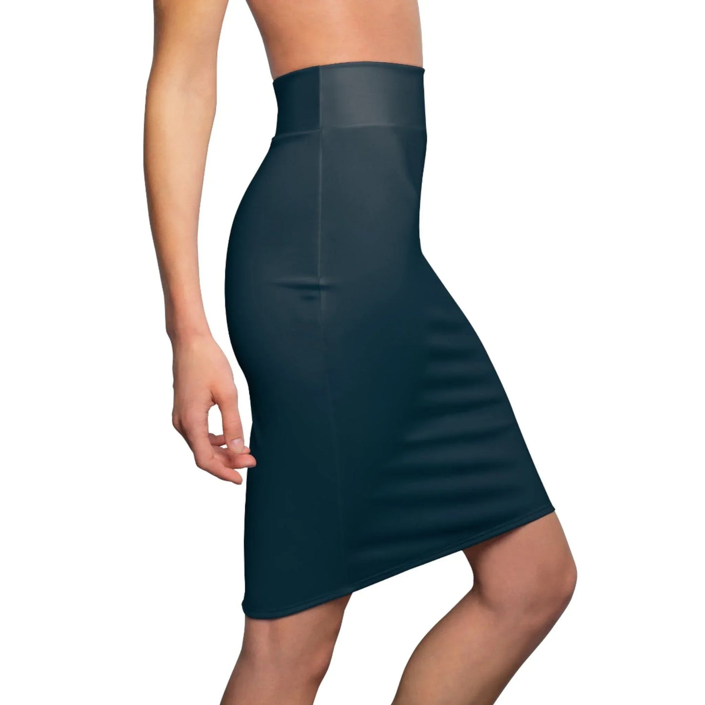blauwal-bleistiftrock-fur-damen-eleganter-mid-waist-rock-mit-stretch-komfort-bleistiftrock-jlr-design-4 - JLR Design