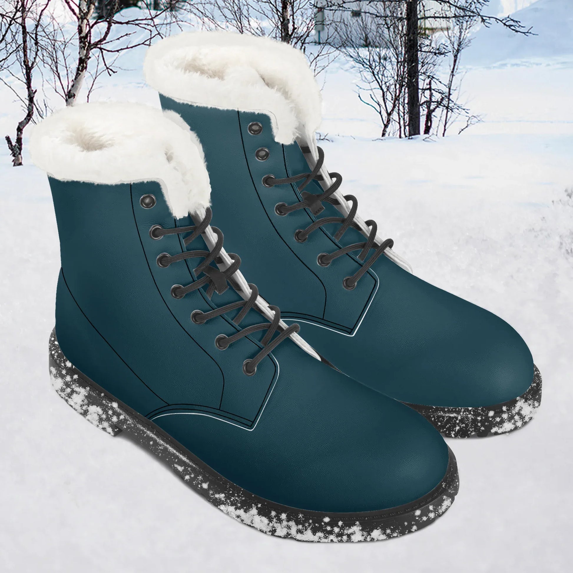 blauwal-faux-fur-leder-boots-boots-jlr-design-1 - JLR Design