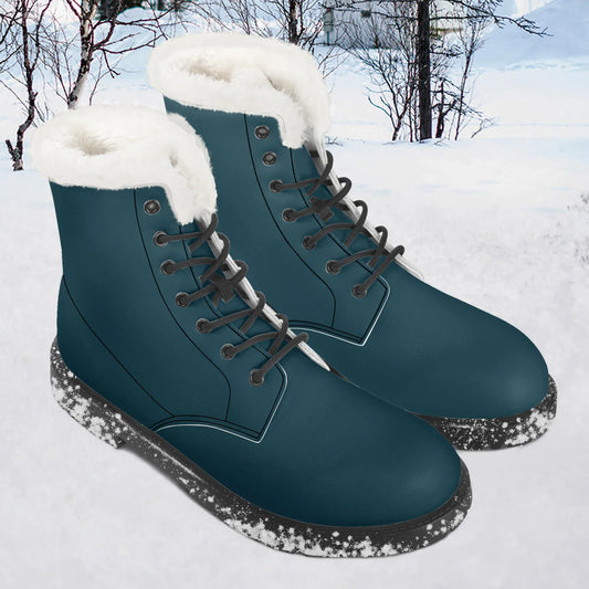blauwal-faux-fur-leder-boots-boots-jlr-design-1 - JLR Design