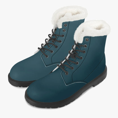 blauwal-faux-fur-leder-boots-boots-jlr-design-2 - JLR Design
