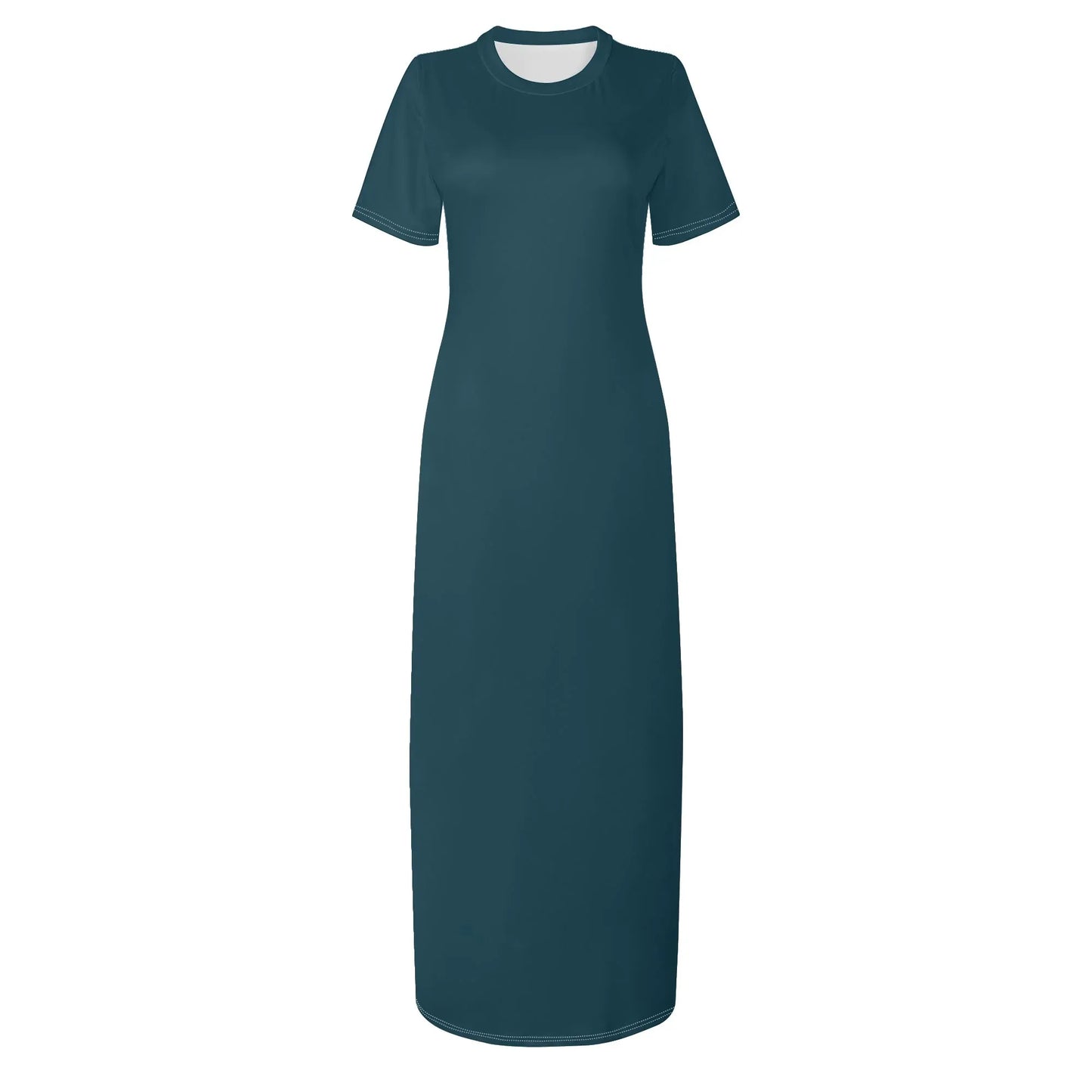 blauwal-short-sleeve-long-dress-long-dress-jlr-design-3 - JLR Design