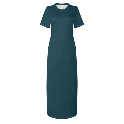 blauwal-short-sleeve-long-dress-long-dress-jlr-design-3 - JLR Design
